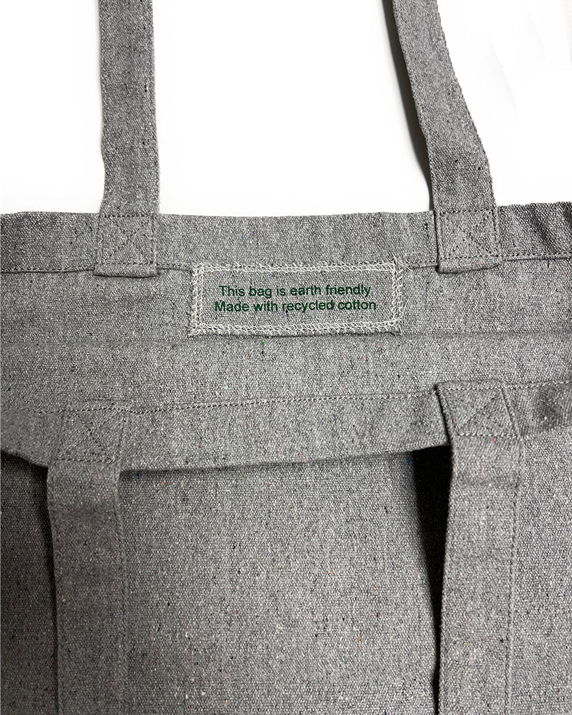 Eco Friendly Recycled Cotton Canvas Basic Tote Bags - RC200