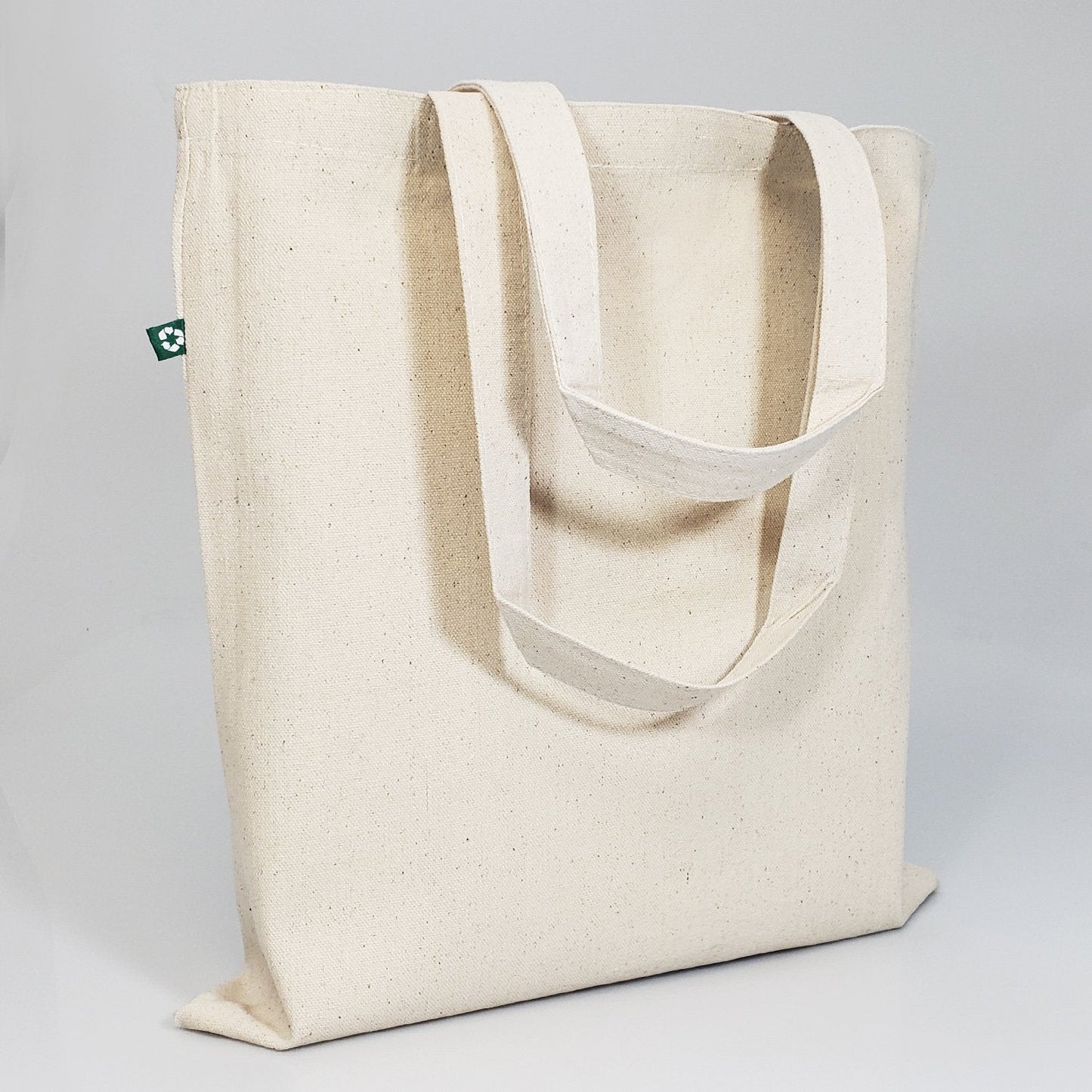 Eco Friendly Recycled Cotton Canvas Basic Tote Bags - RC200